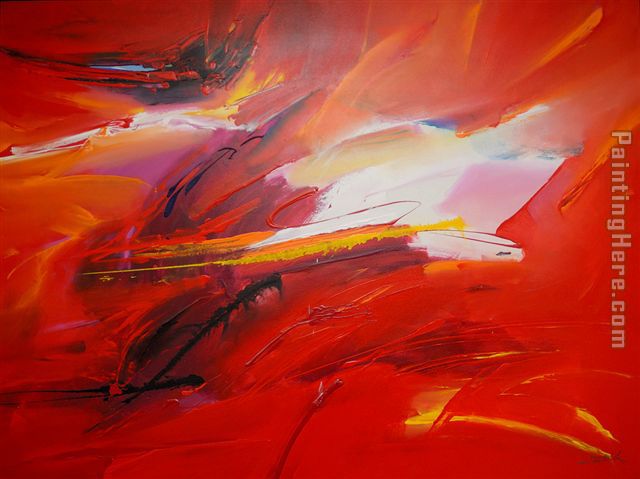 Sea Dream in Red I painting - 2010 Sea Dream in Red I art painting
